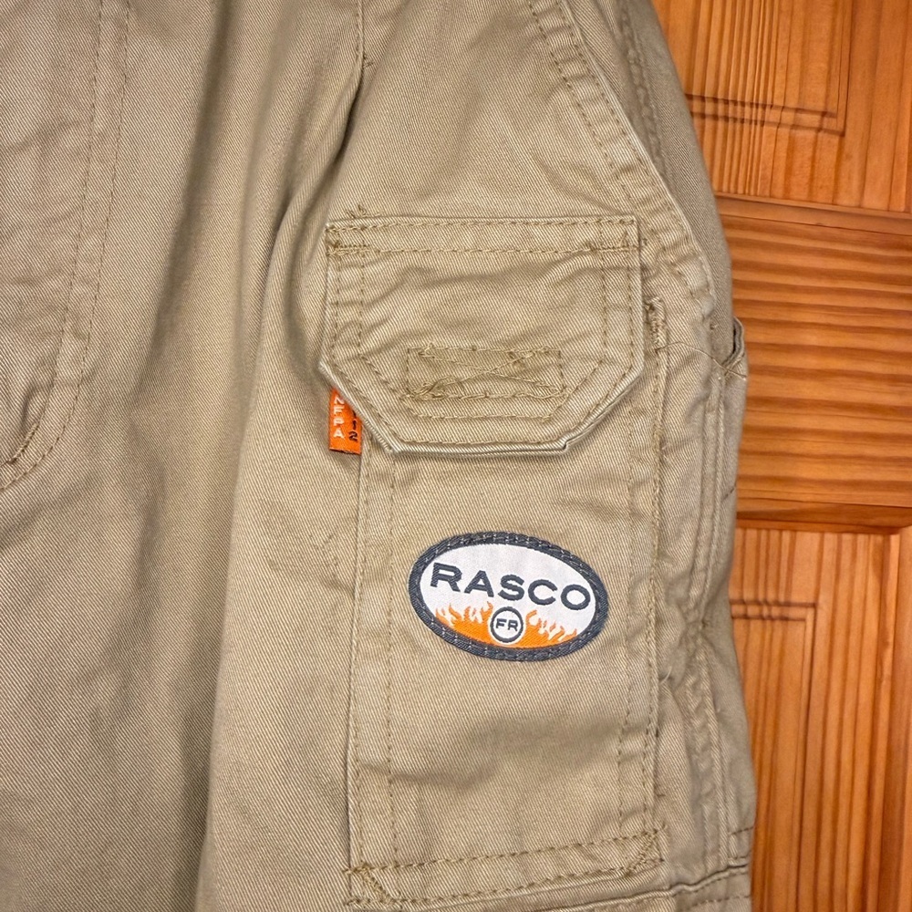 Rasco FR Flame Resistant Work Pants NFPA 2112 Utility Khaki 30x30 - Picture 6 of 11